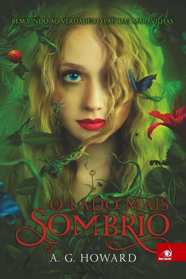Capa de O Lado Mais Sombrio, de A. G. Howard