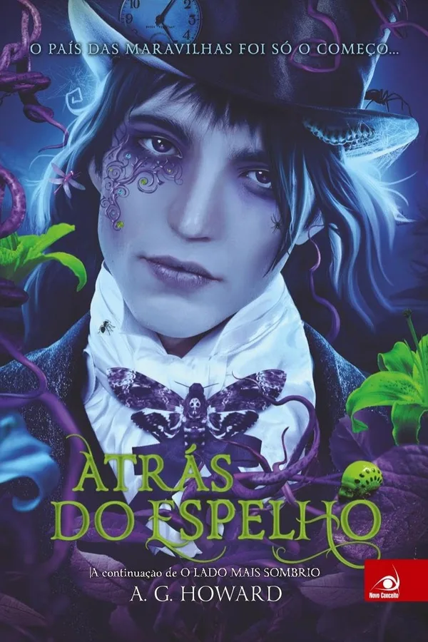 Capa de Atrás do Espelho, de A. G. Howard