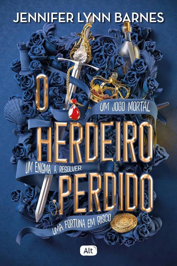 Capa de O Herdeiro Perdido, de Jennifer Lynn Barnes